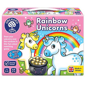 Games Puzzles: Orchard Toys - Rainbow Unicorns