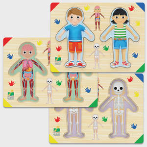 Games Puzzles: Lift & Learn Inside of Me Puzzle 28pc