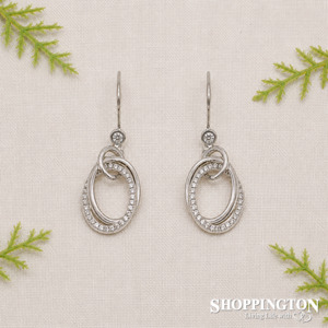 Earrings - Sterling Silver Double Rings