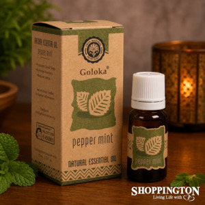 Health Wellbeing: Goloka Essential Oil - Peppermint