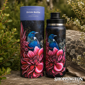 Home Living: Drink Bottle - Dahlia & Tui Flip Lid