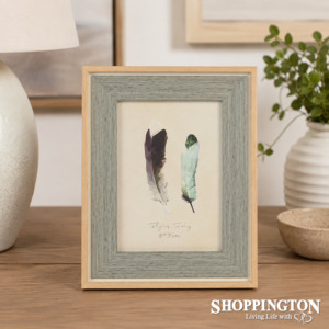 Photo Frame - Kelly Teal Two Tone (med)