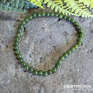 Pounamu Beaded Bracelet 4mm