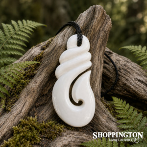 Books Stationary: Bone Carved Hook (Lge)