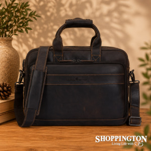 Gifts For Him: 100% Leather Apollo Briefcase