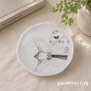 Trinket Dish - Piwakawaka Come Fly With Me