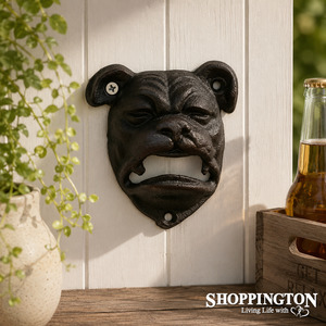 Gifts For Him: Bottle Opener - Cast Iron Bull Dog