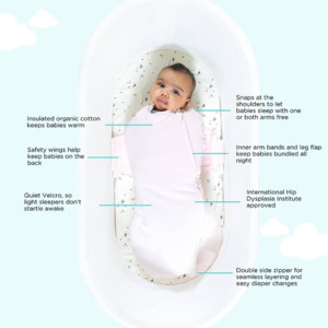 New: SNOO Sleep Sack / Swaddle 0.5 TOG