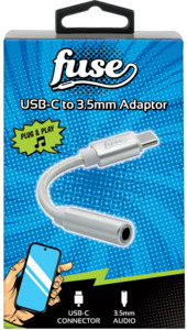 Fuse Audio: USBC headphone adapter - USB-C to Audio 3.5mm aux jack