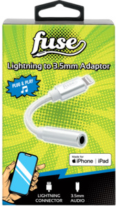 iPhone headphone adapter - Lightning to 3.5mm aux jack