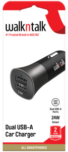 Car Charger with 2 USB ports 4.8amp