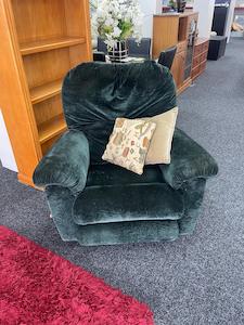 Products: Genuine La-Z-Boy Nassau Rocker Recliner - Deep Velour Green - Zone