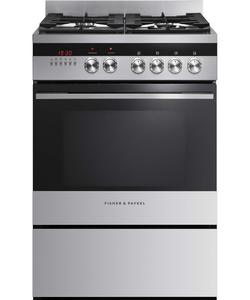 Fisher & Paykel 60cm Freestanding Dual Fuel Oven OR60SDBGFX2 - Zone