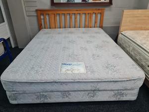 Products: Sleepmaker Magicoil Queen Bed Base & Mattress - Zone