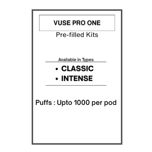VUSE Pro One Pre-filled Kit 28.5mg/ml