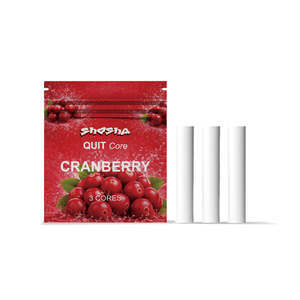 QUIT Vape/Smoking: Cranberry - Shosha Quit Core Device Replacement Sticks