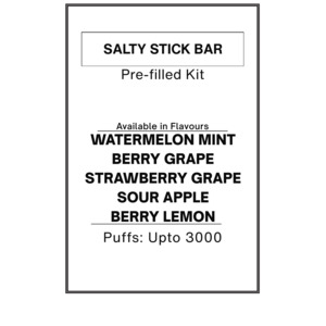 Pre-filled Kits: Salty STICK Bar Pre-filled Kit 11.4mg/mL