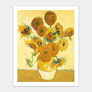 Showpiece 500 Piece Puzzle: Sunflowers, 1888 - 500 Piece Jigsaw Puzzle