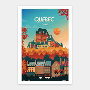 Showpiece 600 Piece Puzzle: World Travel - Quebec - 600 Piece Jigsaw Puzzle