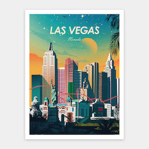 Showpiece 1200 Piece Puzzle: World Travel - Las Vegas - 1200 Piece Jigsaw Puzzle
