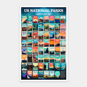US National Parks - 4000 Piece Jigsaw Puzzle