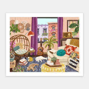 Boho Interior - 500 Piece Jigsaw Puzzle