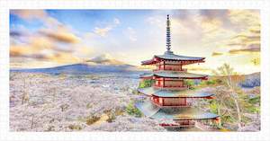 Fuji Sengen Shrine, Japan - 800 Piece Jigsaw Puzzle
