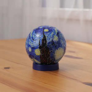 The Starry Night, June 1889 - Puzzle Sphere Light Jigsaw Puzzle