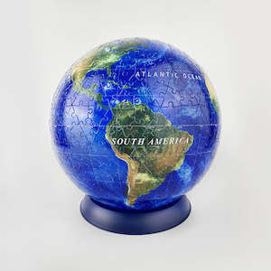 Resplendent Earth - 3D Puzzle Globe Jigsaw Puzzle