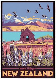 Featured Puzzles: Lake Tekapo, New Zealand - 1200 Piece Jigsaw Puzzle