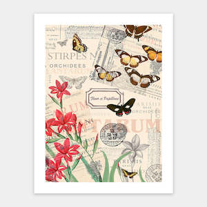 Butterfly Floral Design - 300 Piece Jigsaw Puzzle