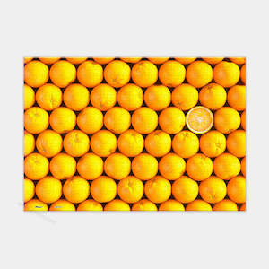 Showpiece Extra Small Puzzles: Fruits - Orange - 368 Piece XS Jigsaw Puzzle