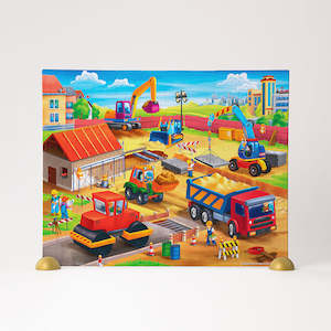 For Kids: Building A Village - 80 Piece Junior Jigsaw Puzzle