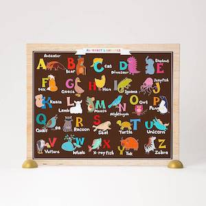 For Kids: Alphabet & Animals - 80 Piece Junior Jigsaw Puzzle