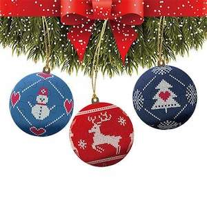 Puzzle Ornaments: Happy Christmas - 1.57" Puzzle Ornament Combo