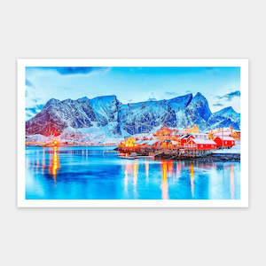 A World of Ice and Snow in Reine, Norway - 1000 Piece Jigsaw Puzzle