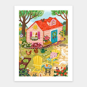 Whimsy Garden House - 300 Piece Jigsaw Puzzle
