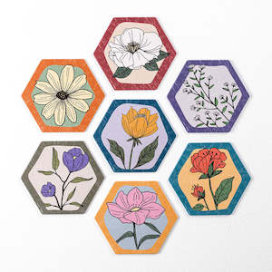 New Arrivals: Retro Modern Garden - Wall Tile Puzzle Set Jigsaw Puzzle