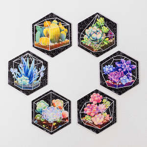 Succulent in Pocket - Wall Tile Puzzle Set Jigsaw Puzzle
