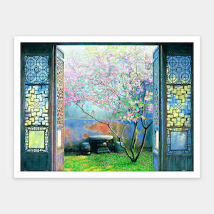 2d Puzzles: Peach Blossom Spring - 1200 Piece Jigsaw Puzzle