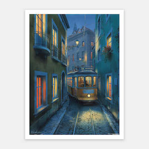 2d Puzzles: Through Lisbon Lushpin - 1200 Piece Jigsaw Puzzle