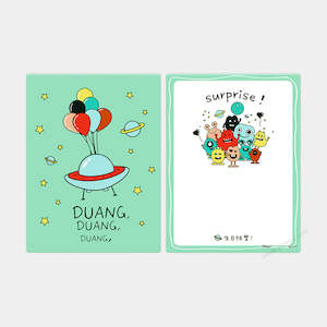 Surprise Party - 48 Piece Puzzle Card