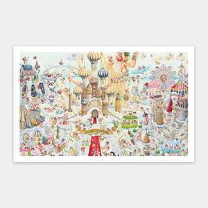 Showpiece 1000 Piece Puzzle: Cloud Kingdom - 1000 Piece Jigsaw Puzzle