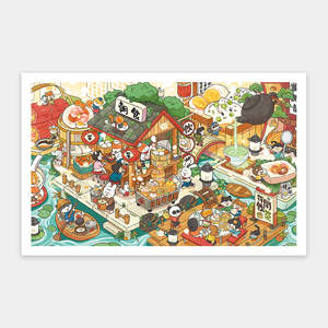 Delicious Monogatari - Morning - 1000 Piece Jigsaw Puzzle