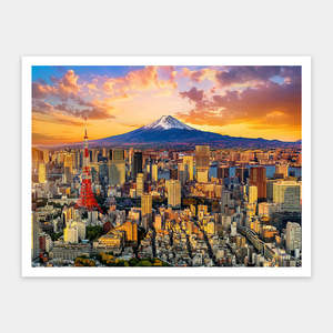 Tokyo Cityscape, Japan - 1200 Piece Jigsaw Puzzle