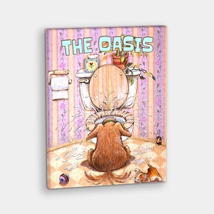 Showpiece Canvas Puzzles: The Oasis - 366 Piece Jigsaw Puzzle