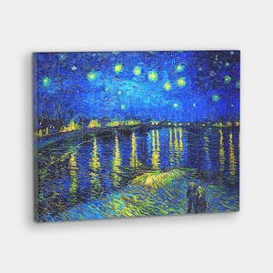 Starry Night Over the Rhone - 366 Piece Jigsaw Puzzle