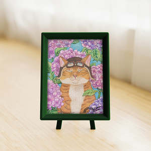 Showpiece Extra Small Puzzles: Flying Officer Cat - 150 Piece XS Jigsaw Puzzle