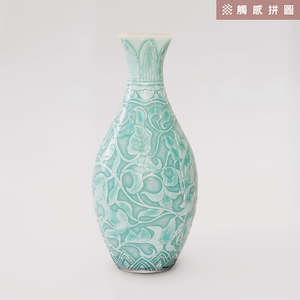 Puzzle Vases: Glazed Relief Vase - 3D Puzzle Vase Jigsaw Puzzle