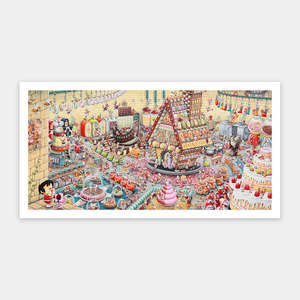 Showpiece 800 Piece Puzzles: Sweet World - 800 Piece Jigsaw Puzzle